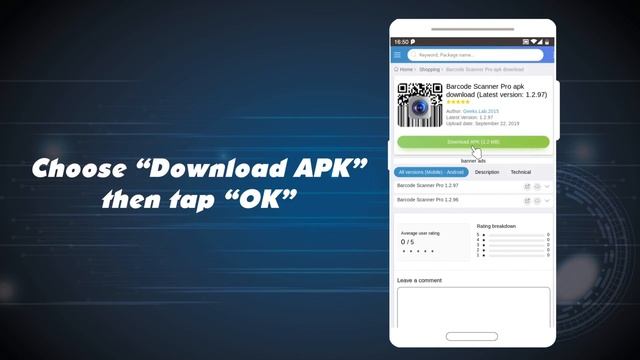 Instructions to download and install Barcode Scanner Pro APK on android phone смотреть онлайн