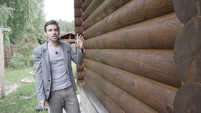 Шлифовка сруба, бревна, бруса Абразивно струйный пескоструй метод смотреть онлайн