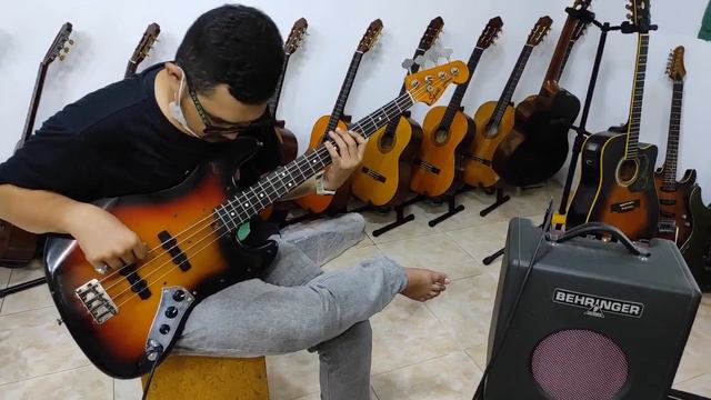 JAPAN VINTAGE SERIES FENDER SQUIRE JV JAZZBASS 1983 LANGKA смотреть онлайн