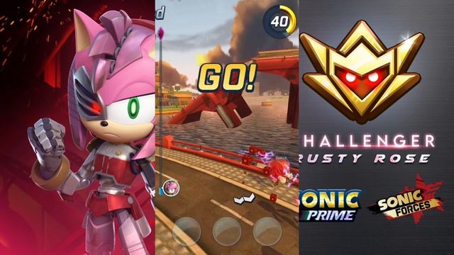 Rusty Rose gameplay | Sonic Forces Speed Battle смотреть онлайн