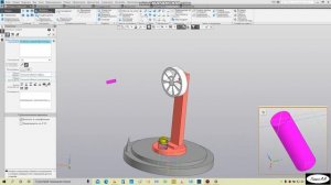 Сборка и анимация в Компас 3D V18 - Стойка