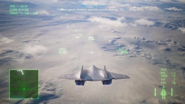 ACE COMBAT 7 SKIES UNKNOWN DarkStar defends Stonehenge смотреть онлайн
