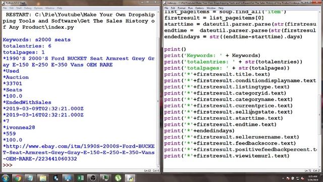 Get Ebay Sales History of Anything - 3 смотреть онлайн
