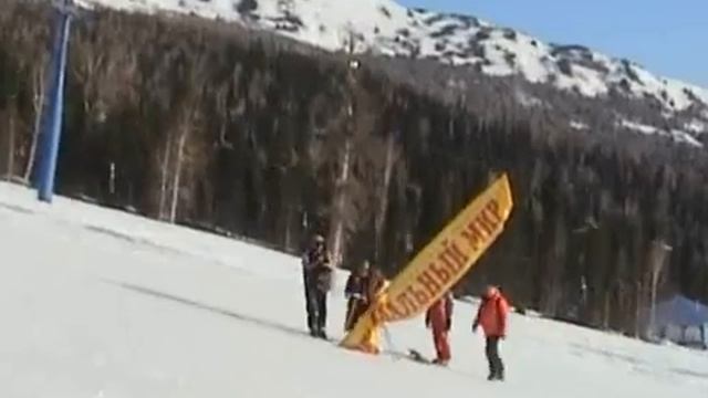 Speedskiing в Шерегеше смотреть онлайн