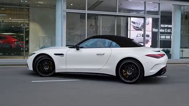 Mercedes-AMG SL (2022) - Sound, interior, and exterior смотреть онлайн