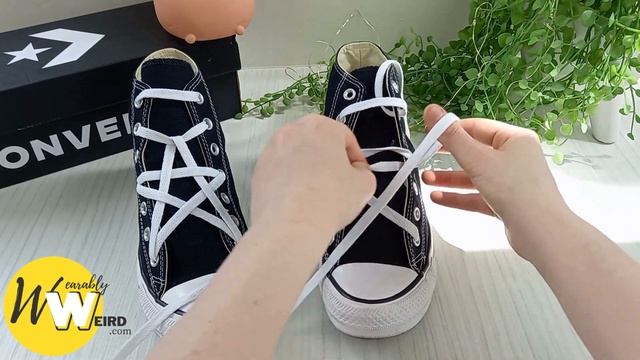 3 Converse Shoe Lacing Styles - Cool Ways To Lace Converse смотреть онлайн