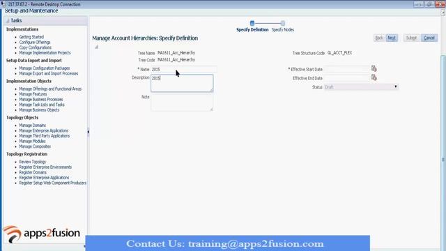 How to Manage Account Hierarchy in Fusion Financials Cloud смотреть онлайн