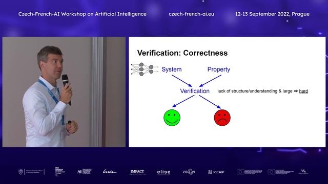 CZ-FR-AI 2022 | Day 2: Jan Křetínský (Technical University of Munich): "AI and Verification" смотреть онлайн