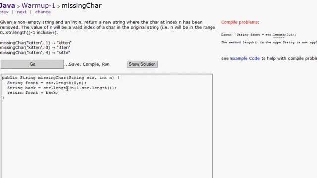 CodingBat.com Java Puzzles 2 смотреть онлайн