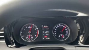 Kia K5 - разгон до максимальной скорости