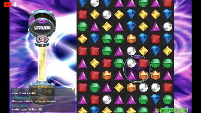 Bejeweled Twist - What if... the board had 40 rows? смотреть онлайн