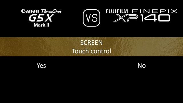 Canon PowerShot G5 X Mark II Vs. Fujifilm FINEPIX XP140: A Comparison Of Specifications