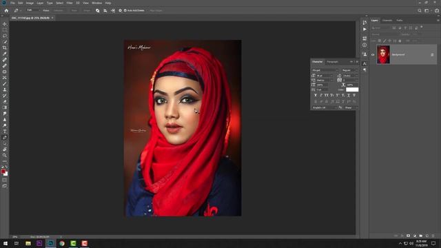 Photoshop CC 2019 | one of the best features | quick selection tools in hindi смотреть онлайн