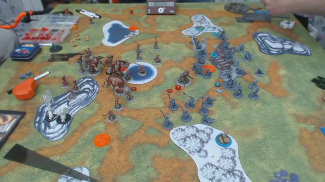 Skorne (Morghoul 1) vs Retribution (Ossyan 1) Mk3 battle report смотреть онлайн
