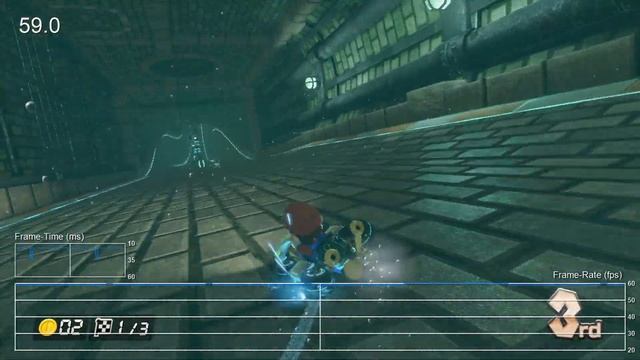 Mario Kart 8 Single-Player Frame-Rate Test смотреть онлайн