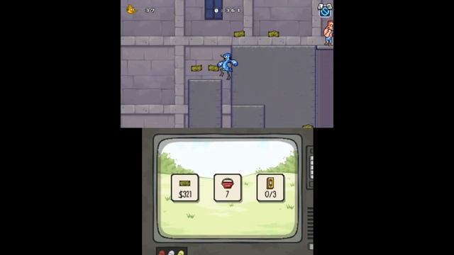 Regular Show: Mordecai and Rigby in 8-bit Land (3DS) World 3-3 Walkthrough смотреть онлайн