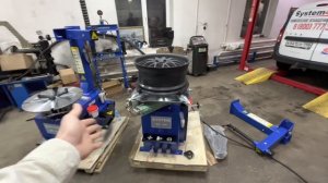 Обзор SS-21 и SS-24 + сборка и монтаж полуавтоматический шиномонтажный станок за 55 рублей в наличи