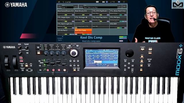 Yamaha MODX+ Basique | Enregistrer et lire l'audio avec une clef usb (French with subtitles) смотреть онлайн