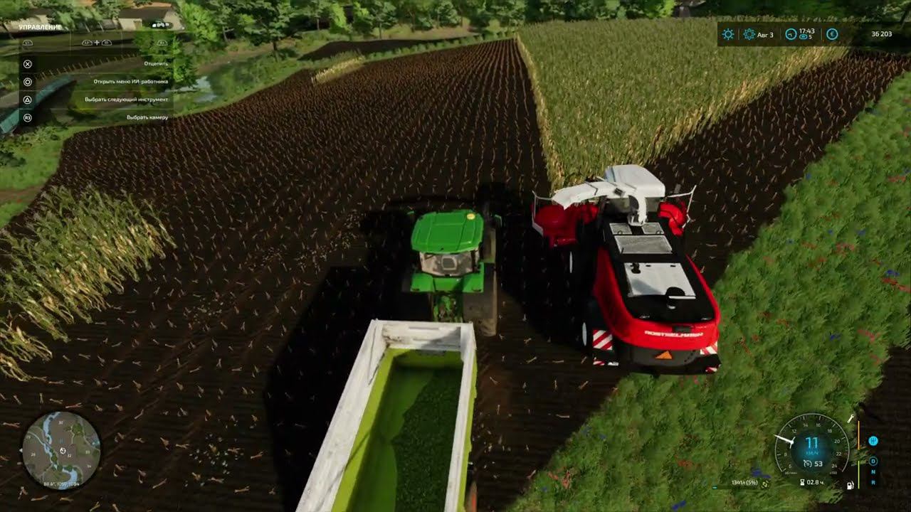 (PS4 Pro) FS22 The Old Stream Farm #35 смотреть онлайн