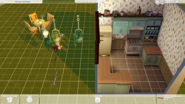 Sims 4| Челлендж 30 Rooms 4×4 |День 5 | Кухня смотреть онлайн