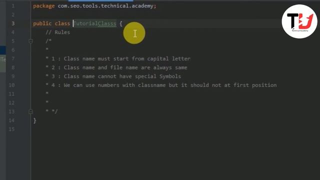 Rules to create Java Class | Android tutorial - 3 смотреть онлайн