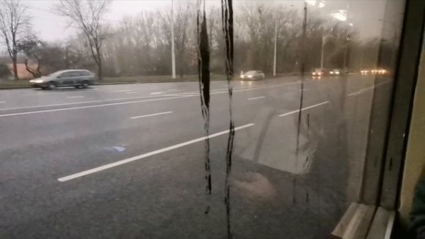 МИНСК (Беларусь) | Поездка на Троллейбусе; БКМ-32102; борт. 4573; марш. 7. (10.11.2022 г.)