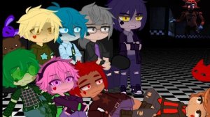 Реакция 13 карт на FNAF 1 песни на русском [2/?] (ч.о)