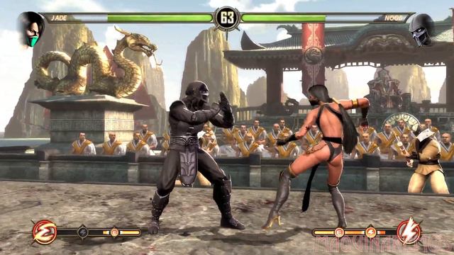 Jade Black Suit Mod Mortal Kombat 9 Komplete Edition 4K смотреть онлайн