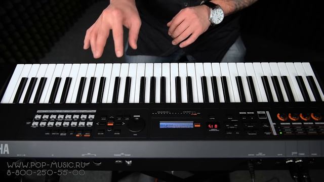 YAMAHA MX61 - сценический синтезатор, обновленная версия смотреть онлайн