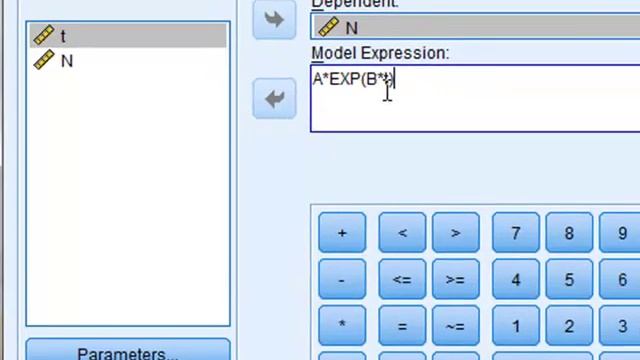 Nonlinear regression (SPSS) смотреть онлайн