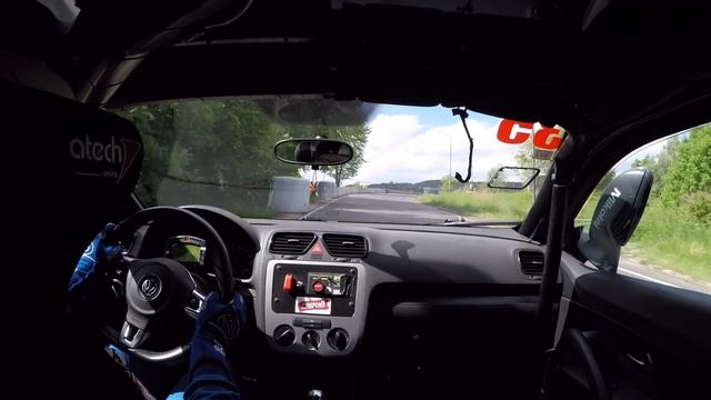 Korczyna 2022 Mateusz Gołek VW Scirocco R CUP- wypadek смотреть онлайн