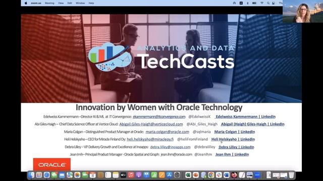Innovation by Women with Oracle Technology - Introduction смотреть онлайн