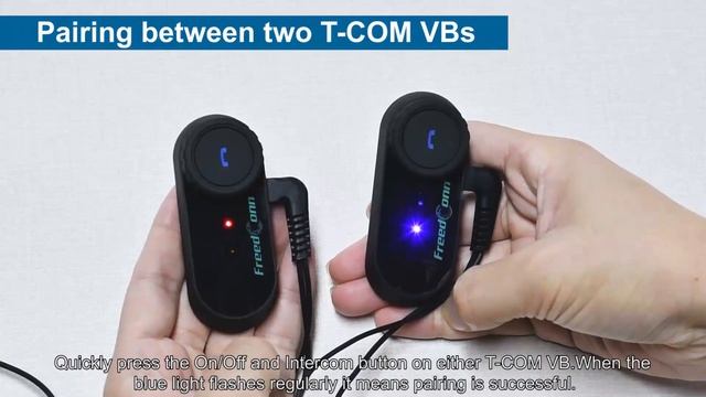 How to Pair FreedConn T-COMVB Motorcycle Bluetooth Headset with Phone/ T-COMVB Helmet Intercom? смотреть онлайн
