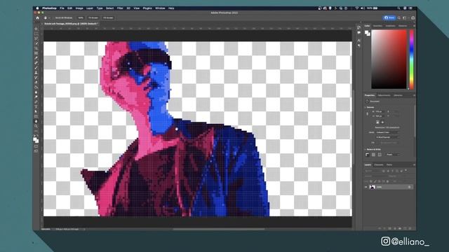 How to turn Video into Pixel Art Animation | Adobe + EbSynth Tutorial | elliano_ смотреть онлайн