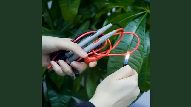 Универсальный измерительный щуп с силиконовым проводом, штырьковый наконечник для цифрового смотреть онлайн