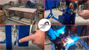 Обслуживание вибростола горизонтальной вибрации под производство тротуарной плитки