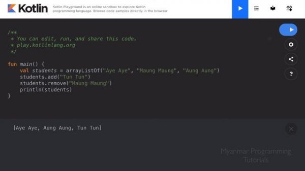 Kotlin မှာ ArrayList နဲ့ Array ဘယ်လိုကွာခြားသလဲ