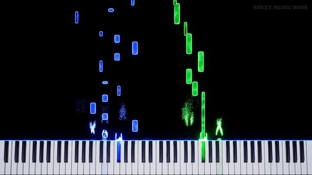 Smart Race (from Deltarune Chapter 2) - Piano Tutorial смотреть онлайн