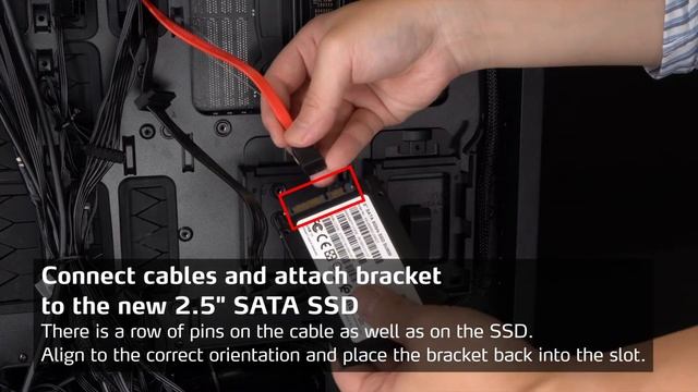 How to Instal an 2.5 inch SATA SSD on a desktop PC - ADATA смотреть онлайн