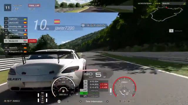 Gran Turismo Sport - EU Beta - Online GR.4 Nordschleife - H.Genesis смотреть онлайн