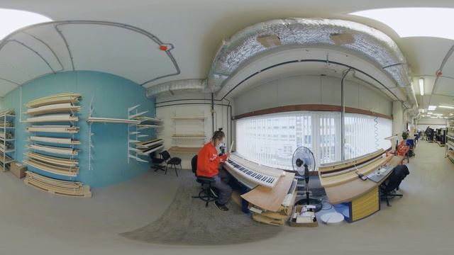 Нева-Саунд/Экскурсия в формате 360°/Как изготавливают пианино и рояль смотреть онлайн