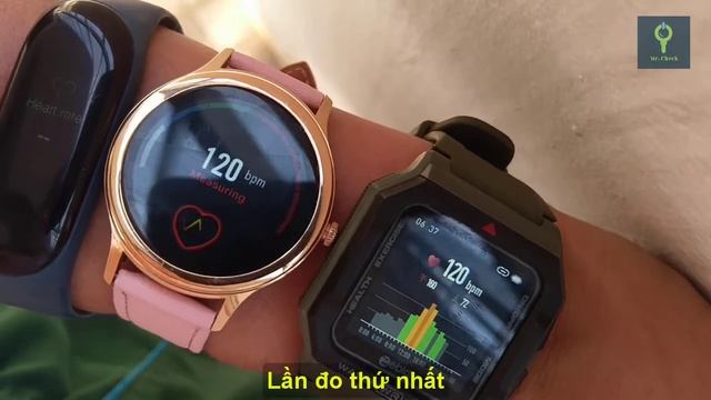 #2 So sánh Smartwatch DT66 vs Zeblaze Ares vs Miband 3: đo bước chân và đo nhịp tim/mr. check смотреть онлайн
