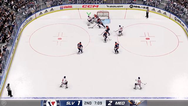 KHL - Medvescak Zagreb Vs Slovan Bratislava - Season 2022/23 - NHL 23