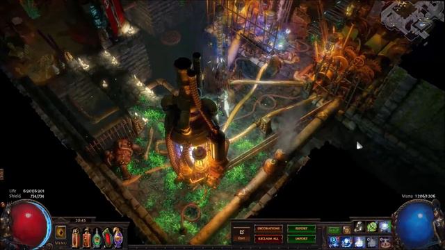 Undercity Black Market (Path of Exile Hideout Competition Submission) смотреть онлайн