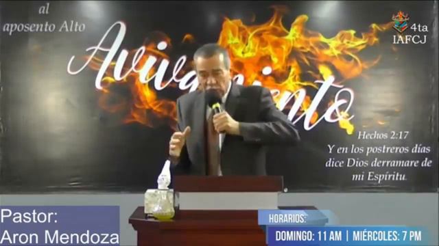UNA IGLESIA AVISADA DE LOS ULTIMOS TIEMPOS - PASTOR ARON MENDOZA (IAFCJ ENSENADA) Predicaciones смотреть онлайн