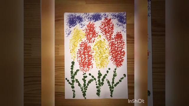 Гіацинти. Роботи учнів 1-А класу. смотреть онлайн