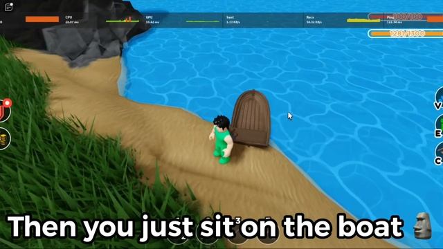 How To Do The Boat Glitch IN Roblox The Survival Game смотреть онлайн