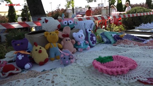 В Комрате прошла выставка-ярмарка народных умельцев, посвященная дню города