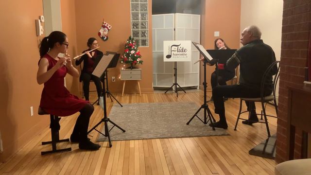 Jingle Bells pour quatuor de flûtes, arr. Diego Marani смотреть онлайн