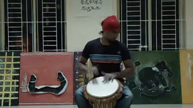 Ganesh govindaswamy djembe solo смотреть онлайн